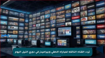 تردد القناة الناقلة لمباراة الأهلي وبيراميدز في دوري النيل اليوم